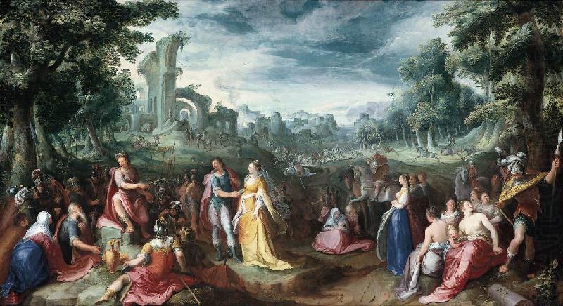 The Continence of Scipio sg, MANDER, Karel van